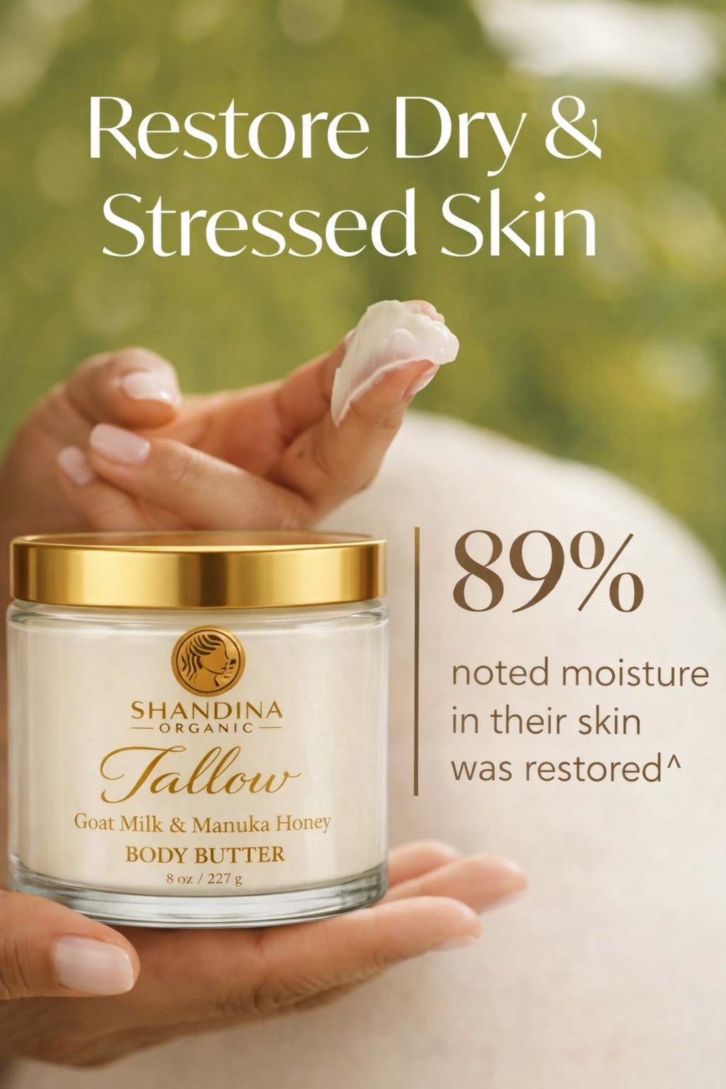 Tallow Goat Milk & Manuka Honey Body Butter