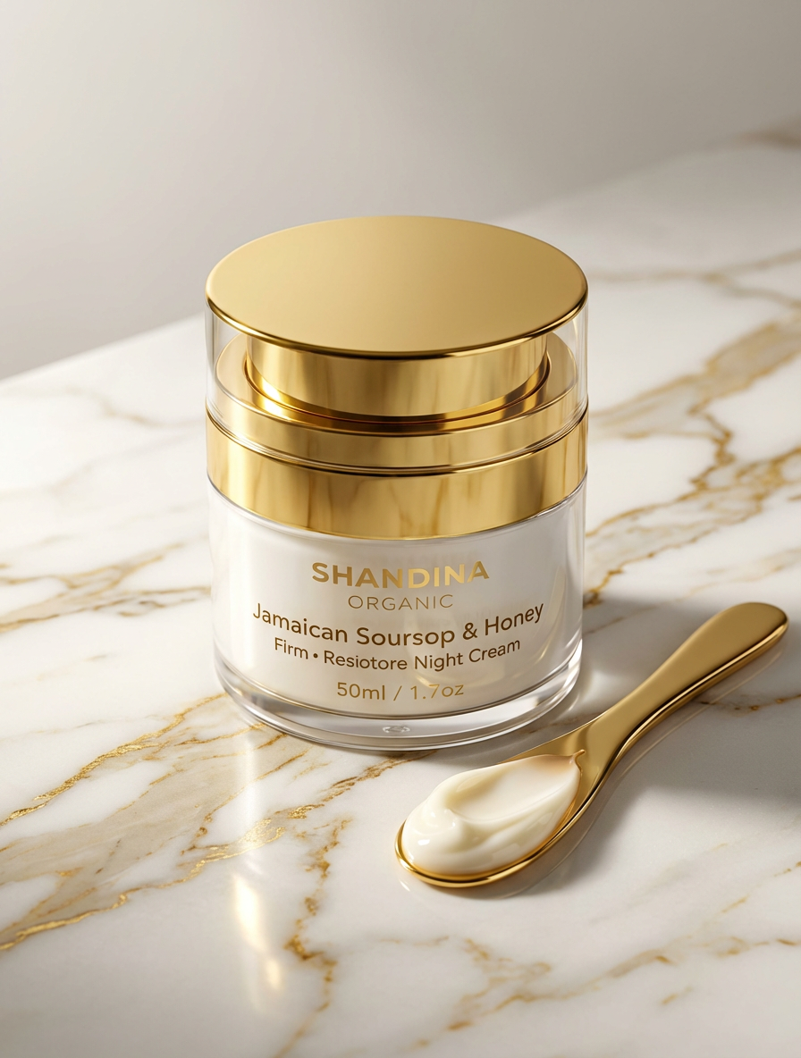 Jamaican Soursop & Honey
Rejuvenating Night Cream