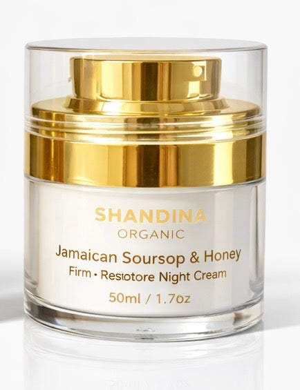 Jamaican Soursop & Honey
Rejuvenating Night Cream