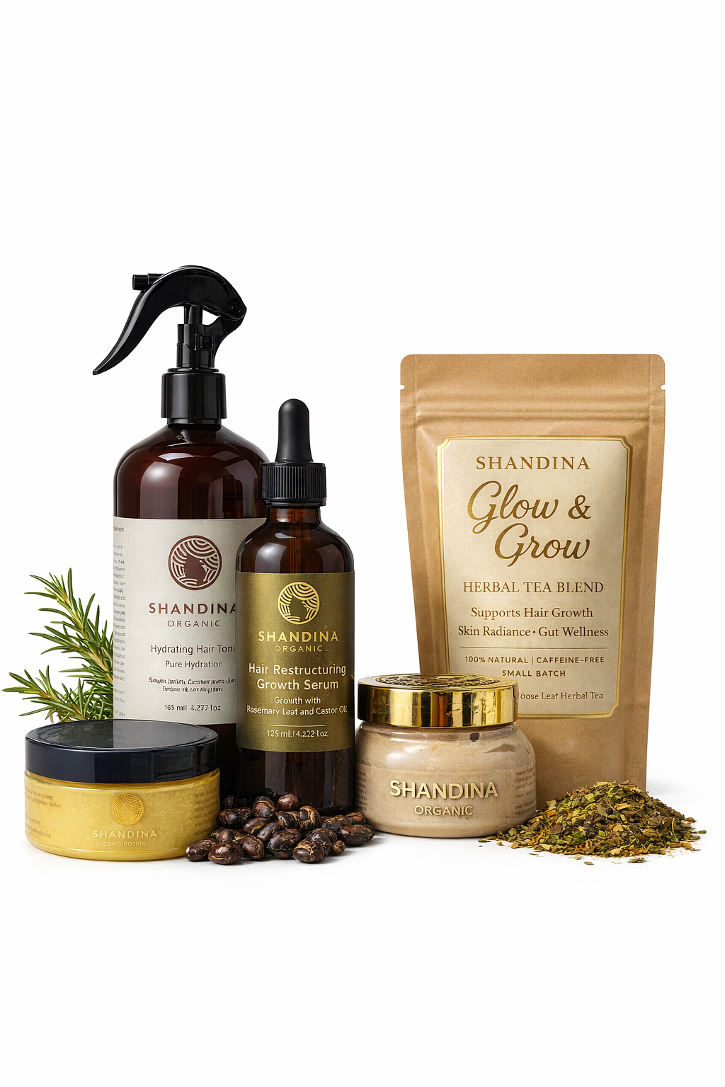 Glow &amp; Grow Hair Growth Journey Kit