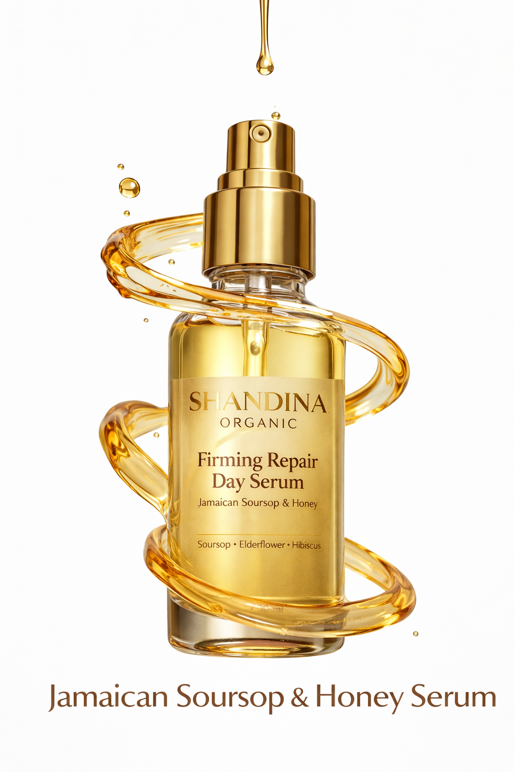 FIRMING REPAIR DAY SERUM with Vitamin C, Peptides &amp; Soursop
