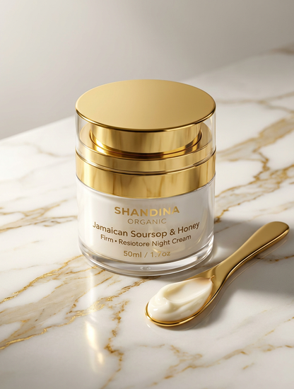 Jamaican Soursop &amp; Honey
Rejuvenating Night Cream