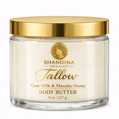 Tallow Goat Milk &amp; Manuka Honey Body Butter