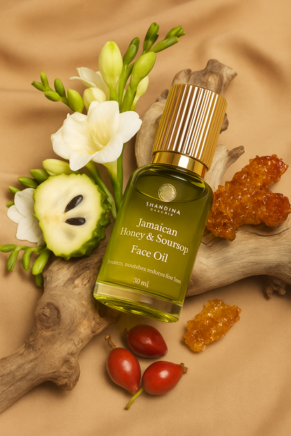 Jamaican Honey &amp; Soursop
Face Oil Limited Edition