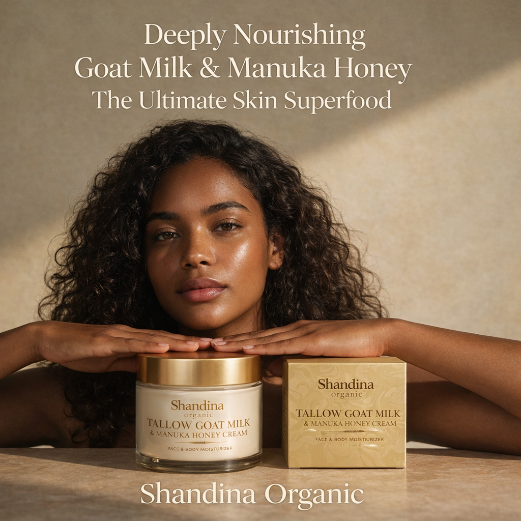 Tallow + Goat Milk Face Cream | Deeply Nourishing Moisturizer
