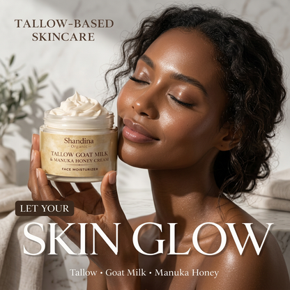 Tallow + Goat Milk Face Cream | Deeply Nourishing Moisturizer