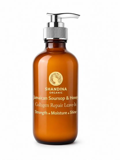 Jamaican Soursop &amp; Honey
Collagen Repair Leave-In