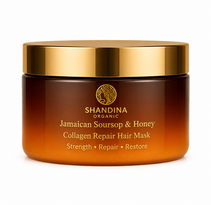 Jamaican Soursop &amp; Honey
Collagen Repair Hair Mask