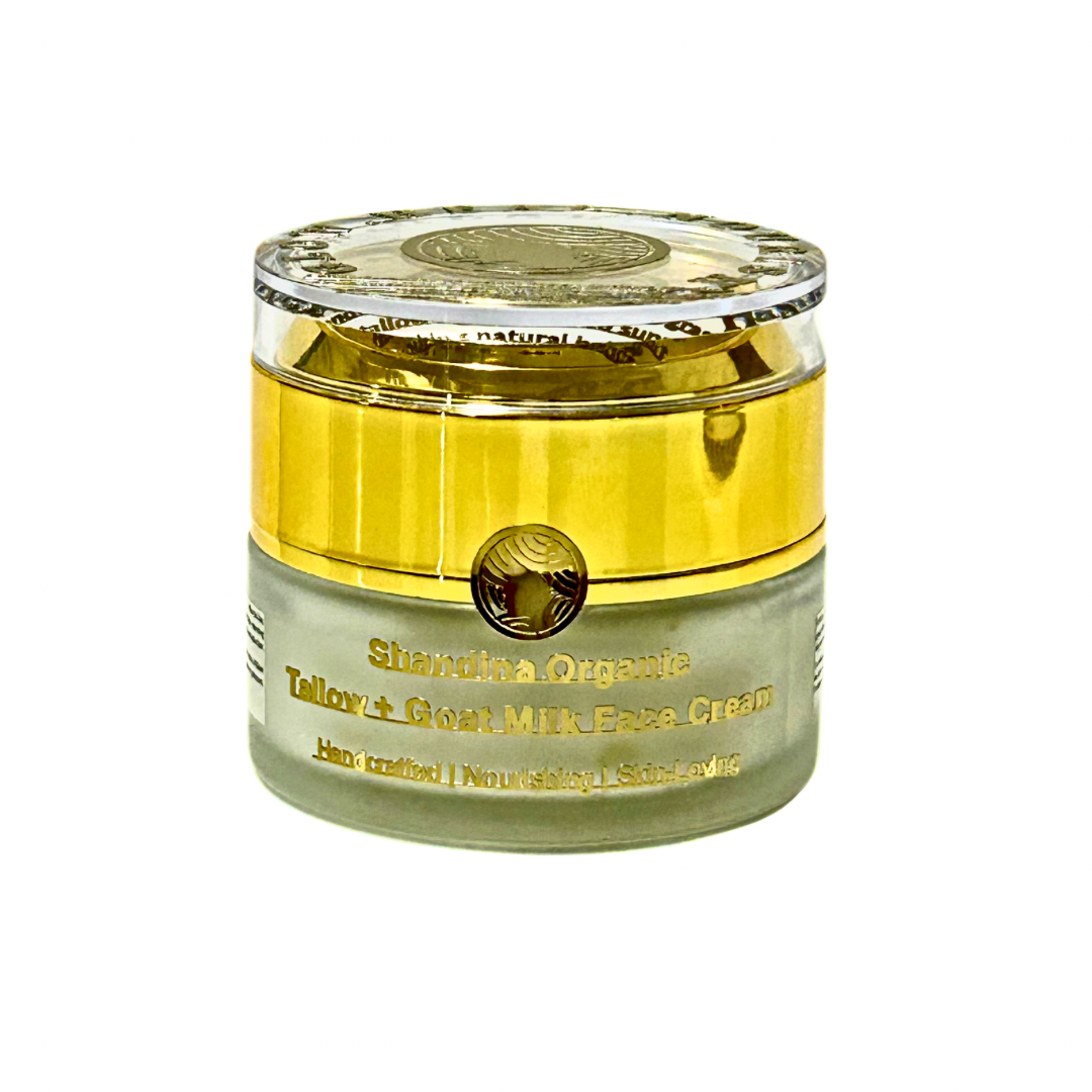 Tallow + Goat Milk Face Cream | Deeply Nourishing Moisturizer
