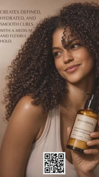 Moisture Styling Elastin Cream Jamaican Soursop &amp; Honey