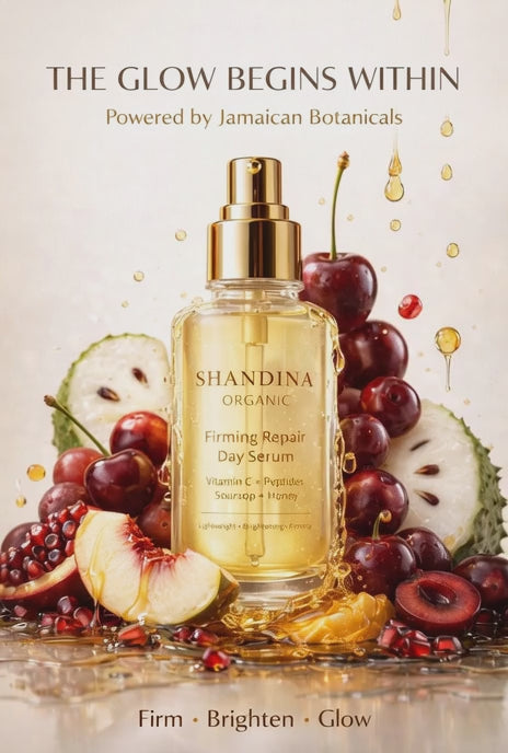 FIRMING REPAIR DAY SERUM with Vitamin C, Peptides &amp; Soursop